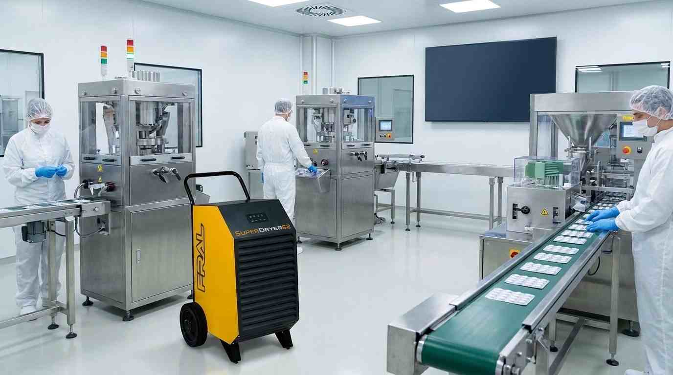 Humidity Control in Pharmaceutical & Nutraceutical Manufacturing