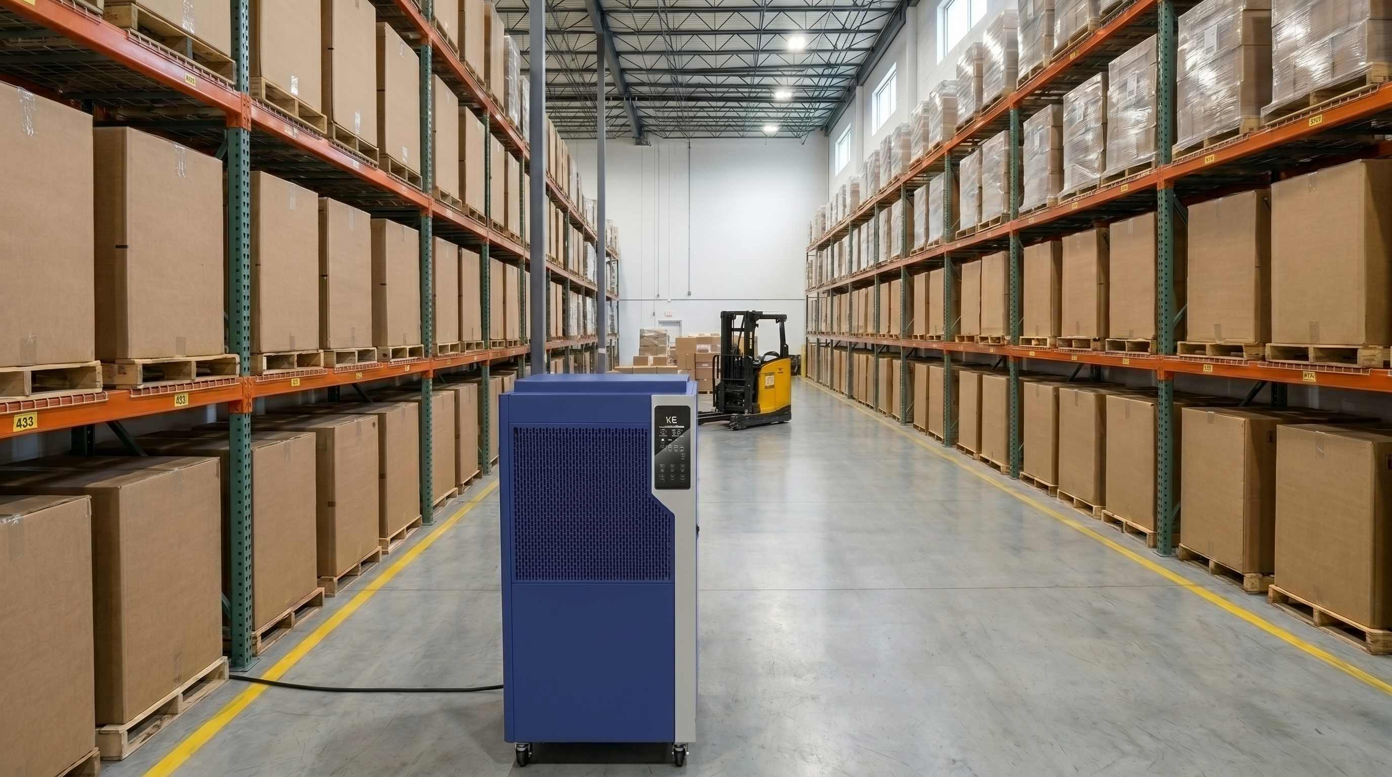 How Active Dehumidification Saves Warehouses from Packaging Failure