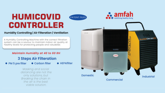 AMFAH INDIA's HUMI COVID CONTROLLER